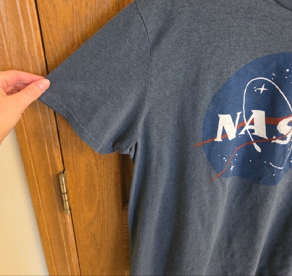Men's NASA Short Sleeve Logo Tee - Picture 4 of 8